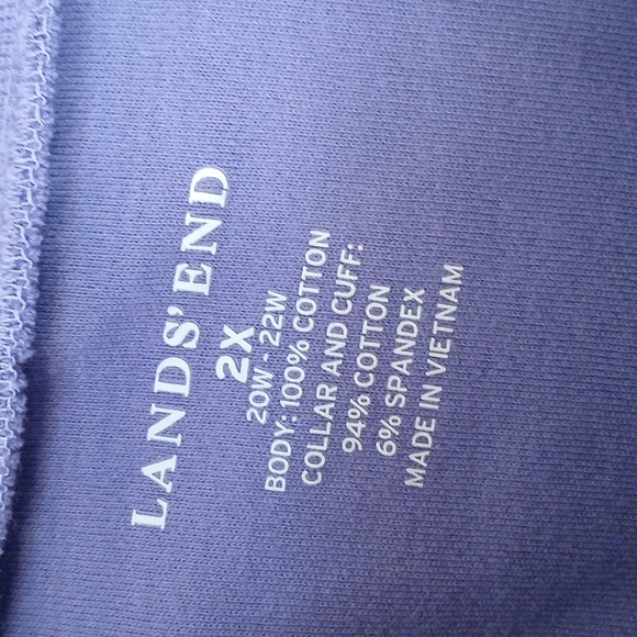 Lands' End Lot Of Five Mock Neck Turtleneck Long Sleeve Shirts - Picture 7 of 11